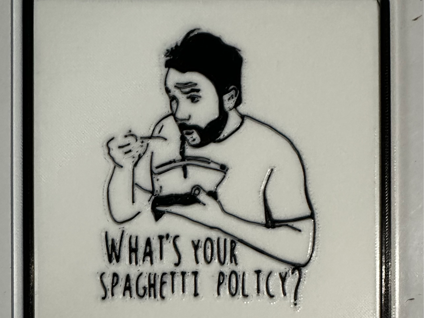 What's Your Spaghetti Policy?