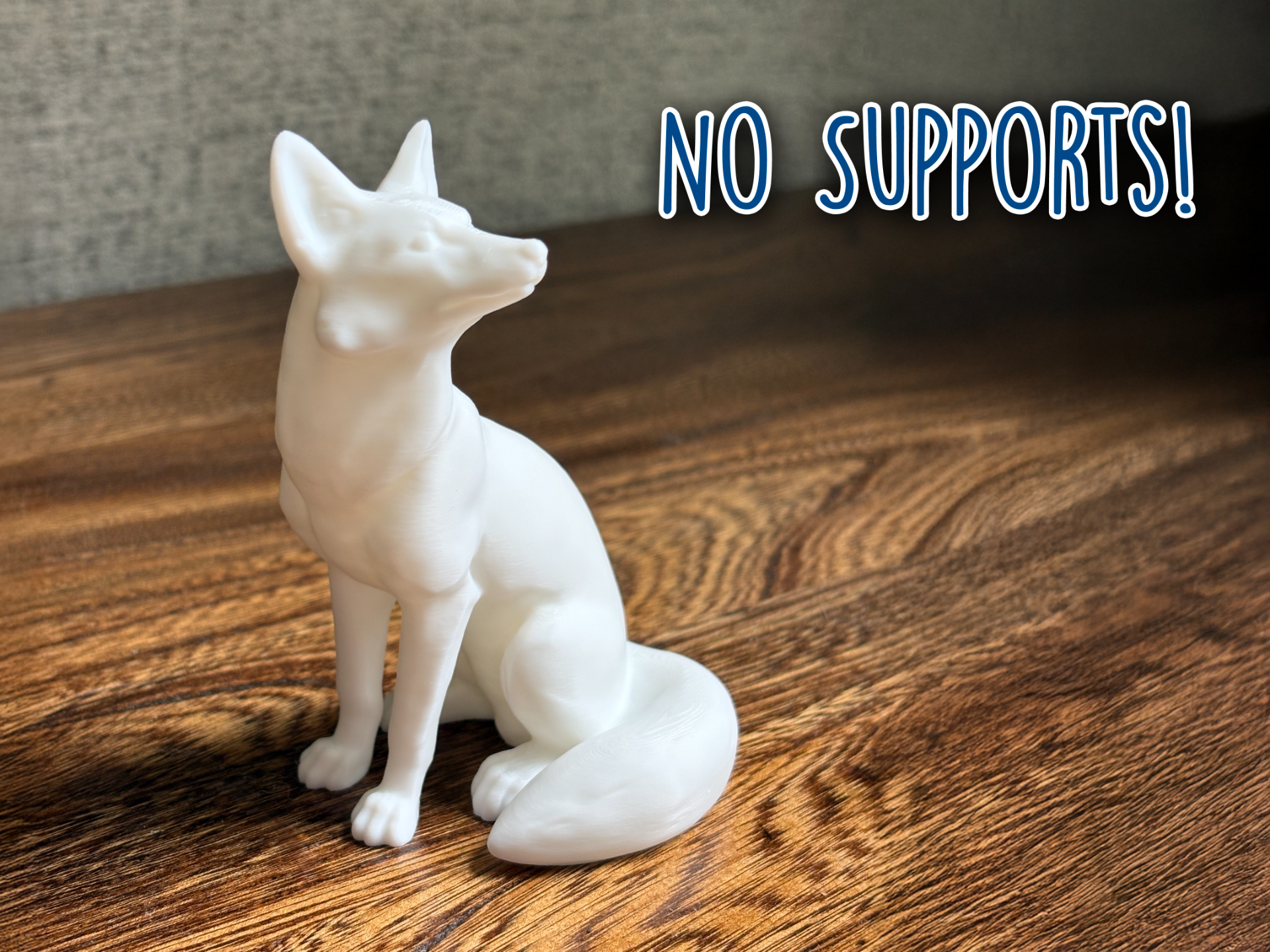 Fox Statue Decoration - No Supports