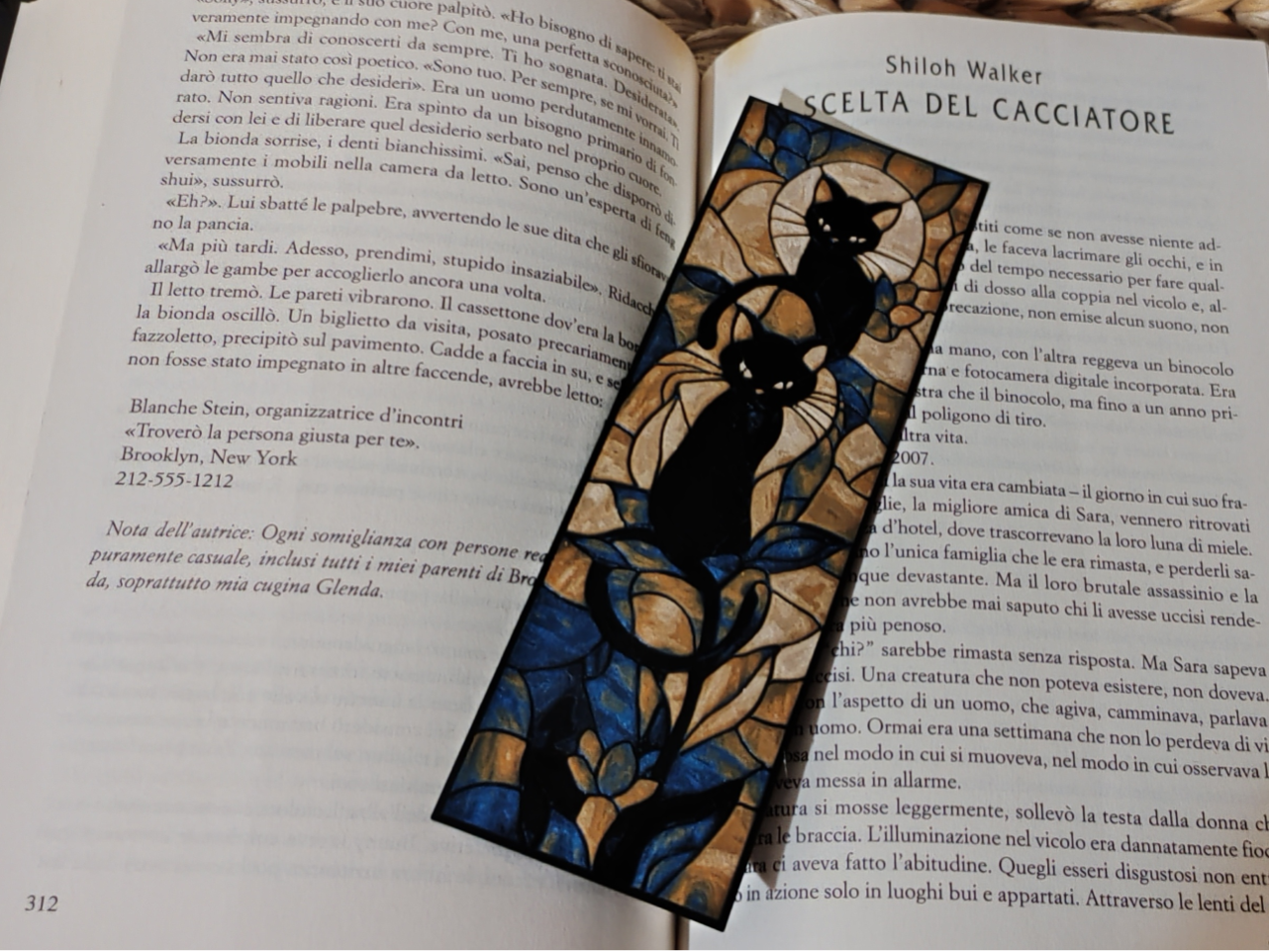 Cats Hueforge Bookmark - Halloween collection