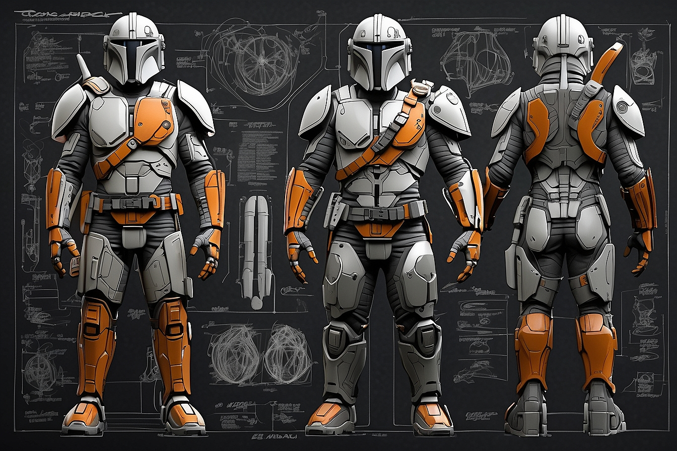 Mandolorian HueForge