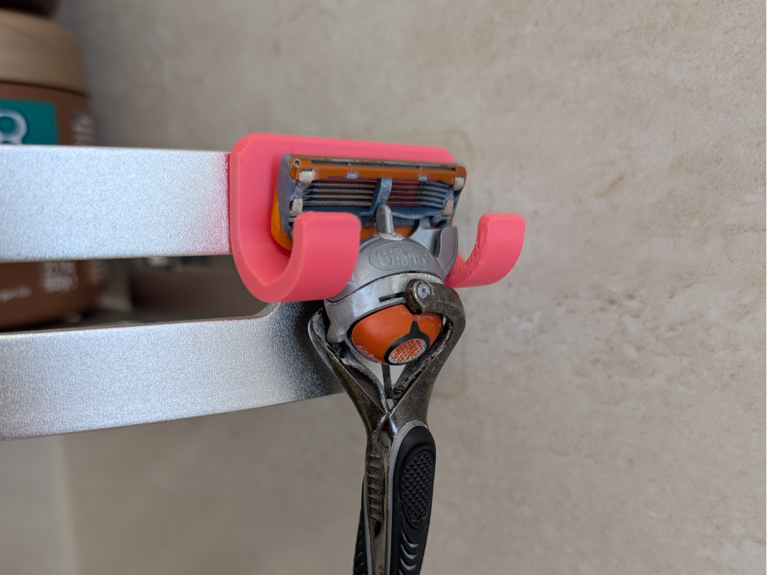 Hygienic Shower Razor Holder Shelf Clip