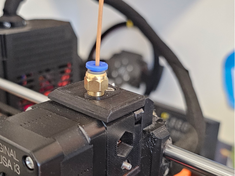 Prusa i3  Extruder Cover M6 Thread