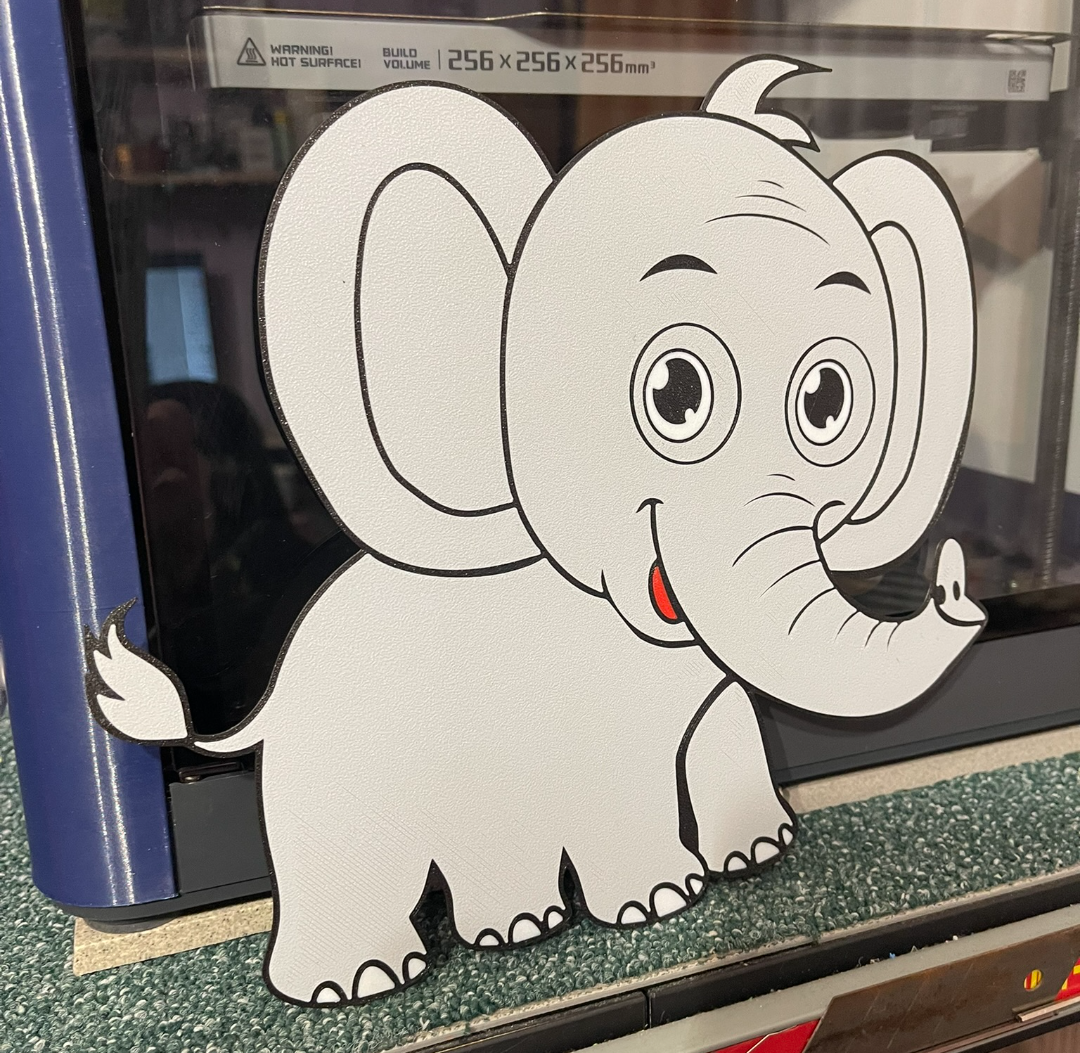 Wallart - Elephant - AMS version