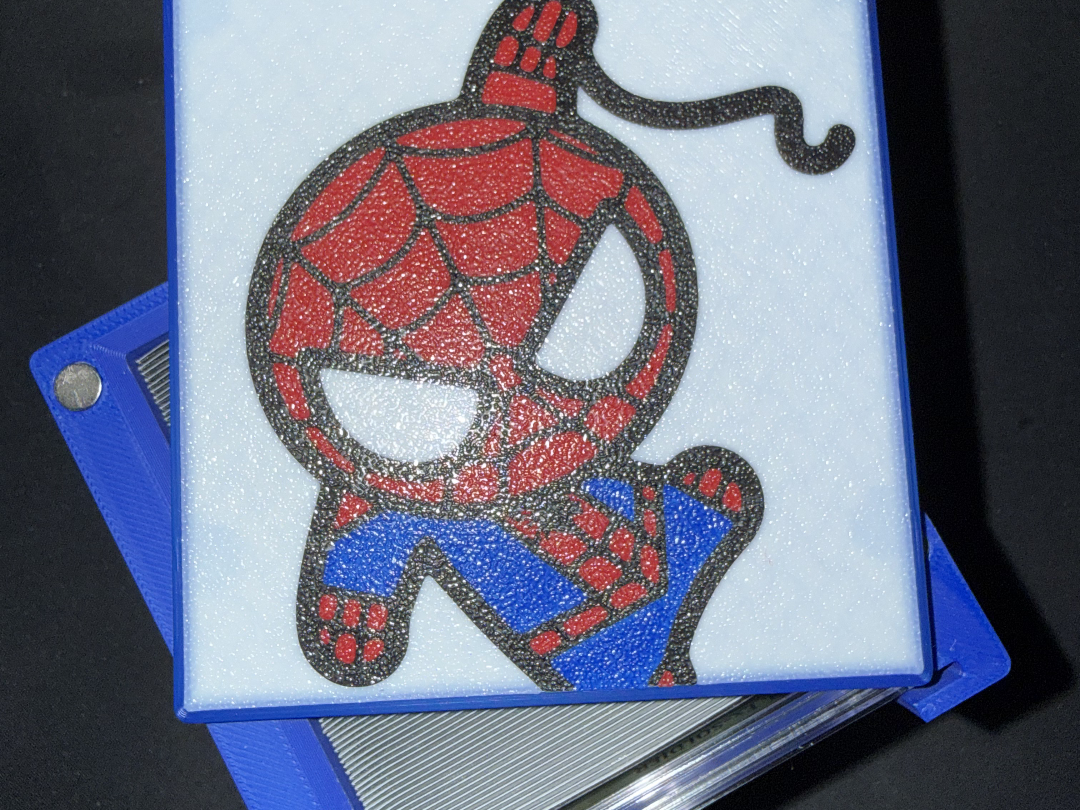 MTG EDH Commander Deck Box - Chibi Spiderman