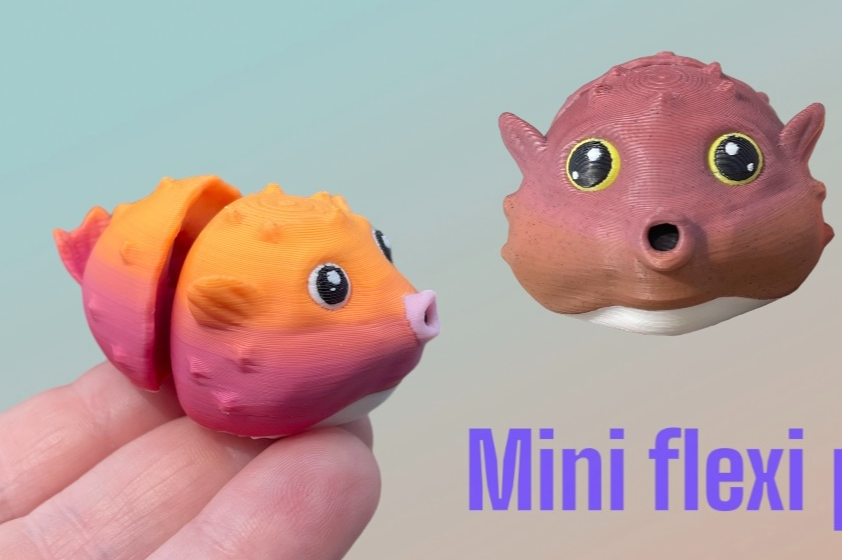 Mini Flexi Puffer Fish