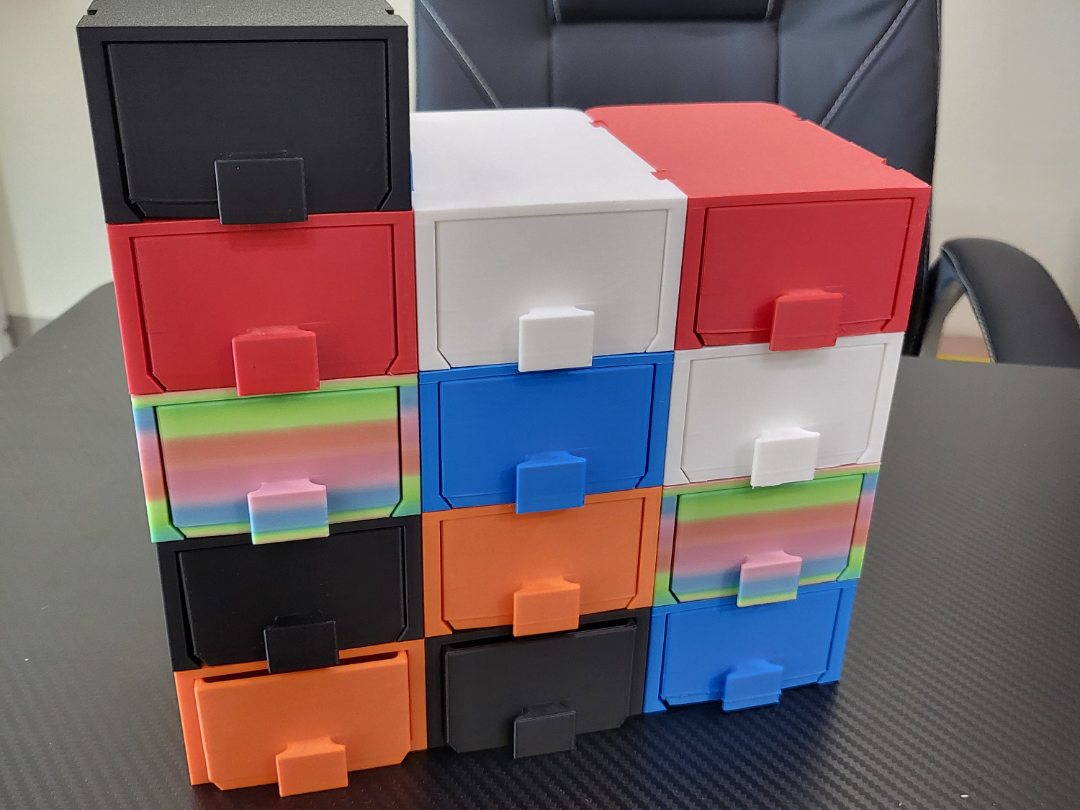 Storage Container - connecting and stacking