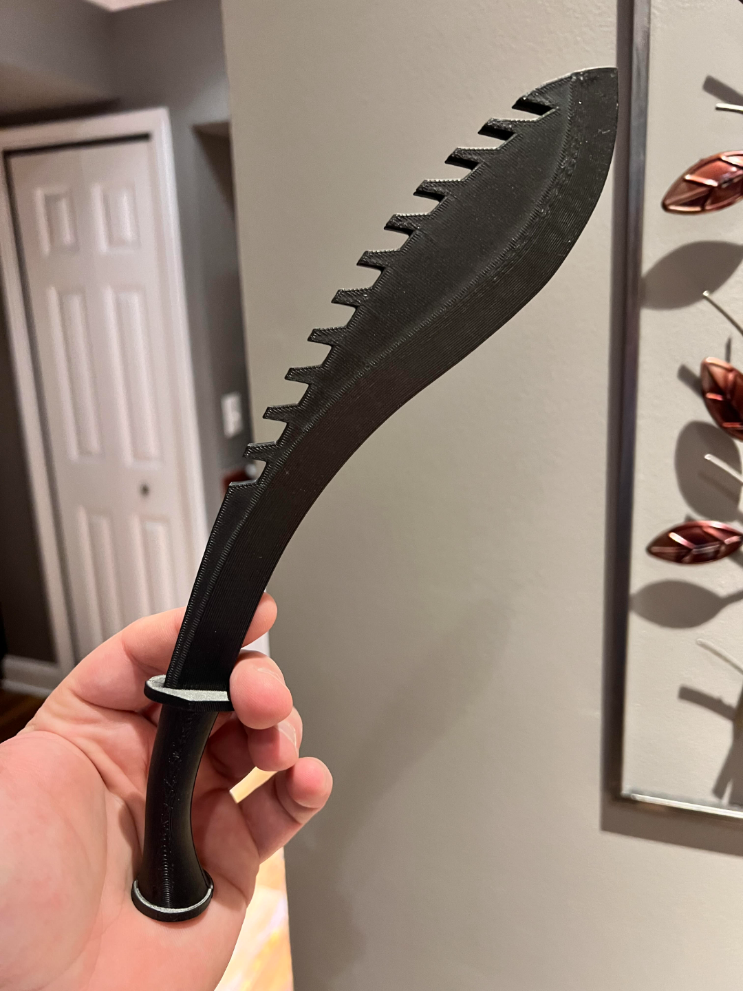 Serrated Kukri Knife