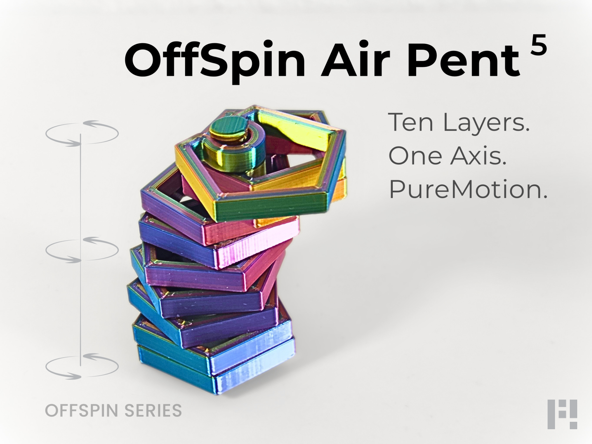 OffSpin Air Pent5 – 10-Schichten-Achsen-Spinner