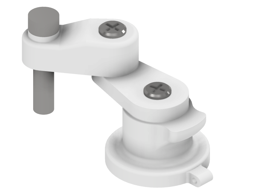 Educational. Small SCARA robot key ring