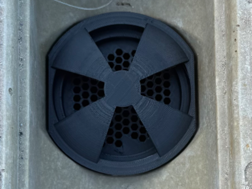 Drain grate for a drive-over gutter (ACO EL 2.0)