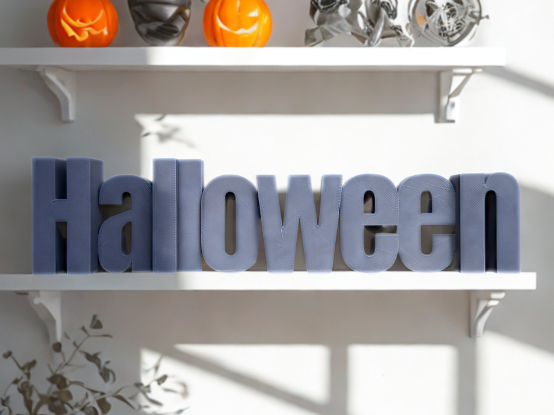00099 Schriftzug Halloween