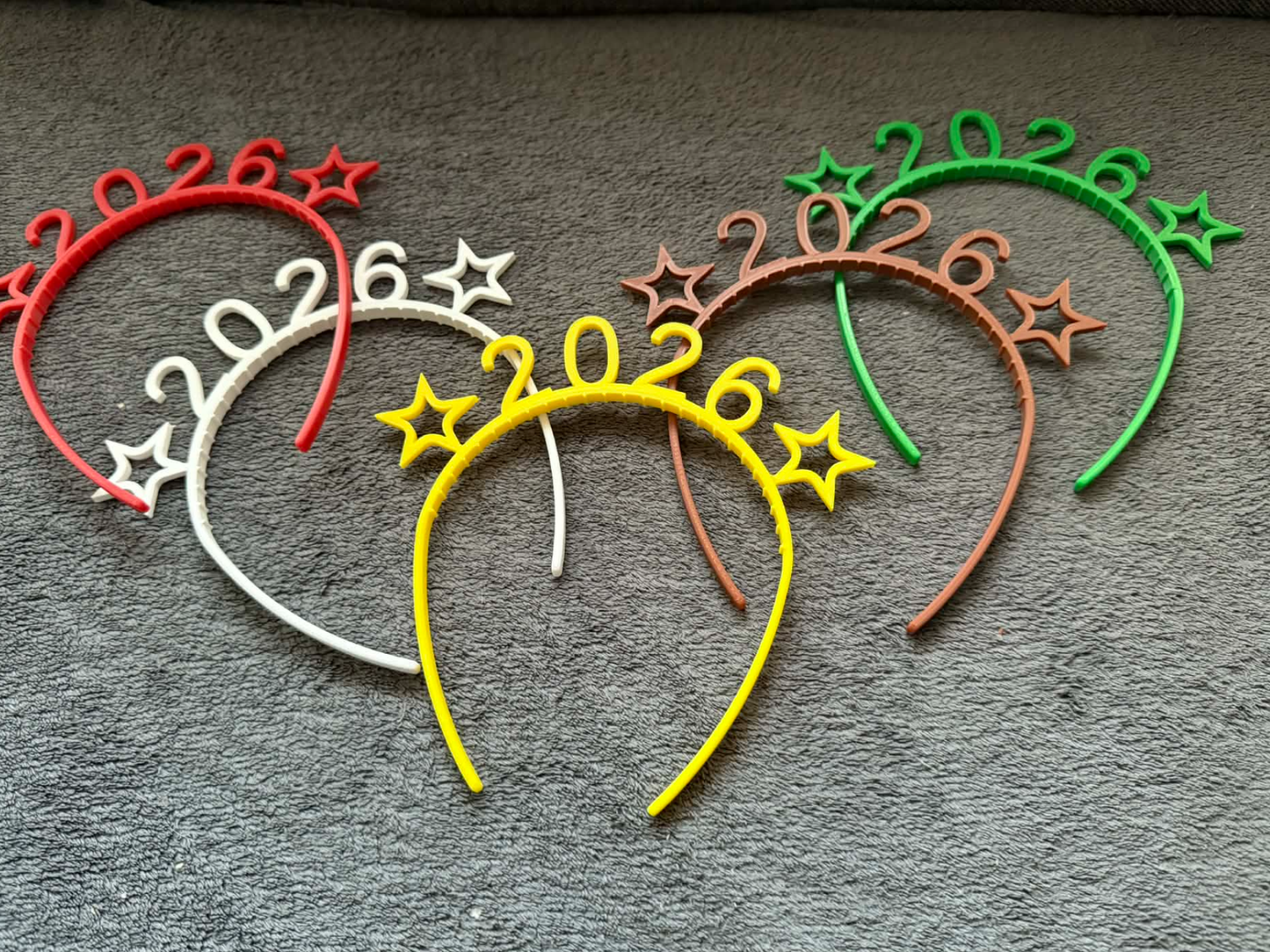 New Year 2026 Headband