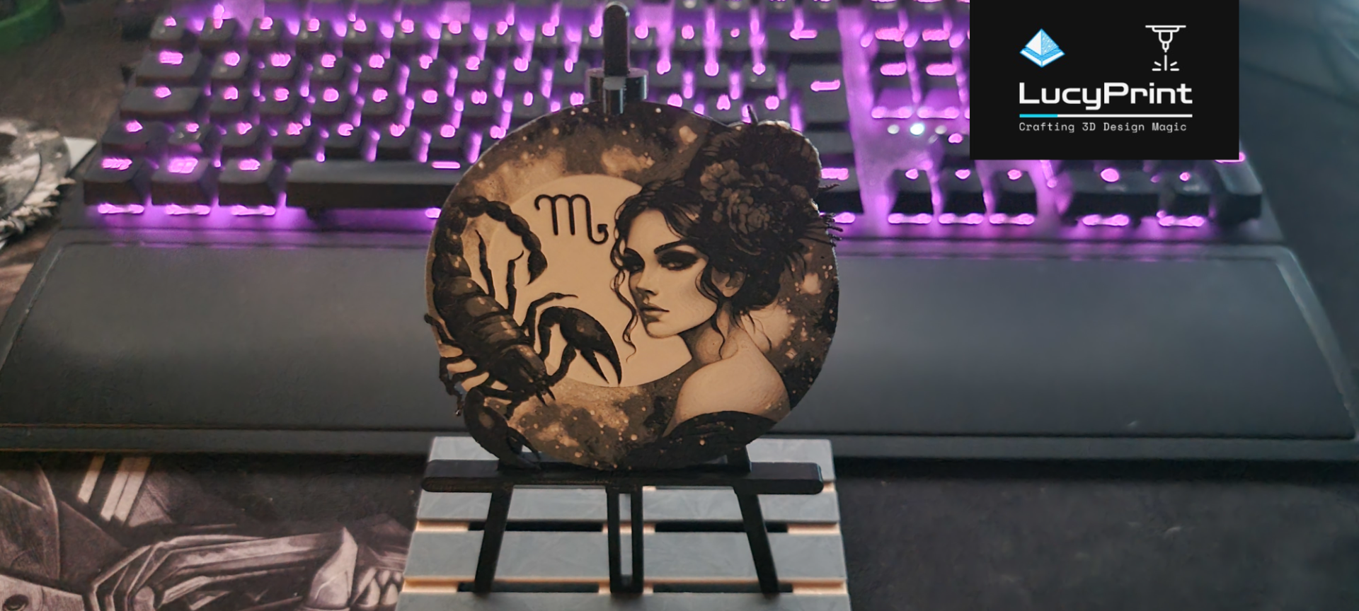 Zodiac sign Scorpio - HueForge