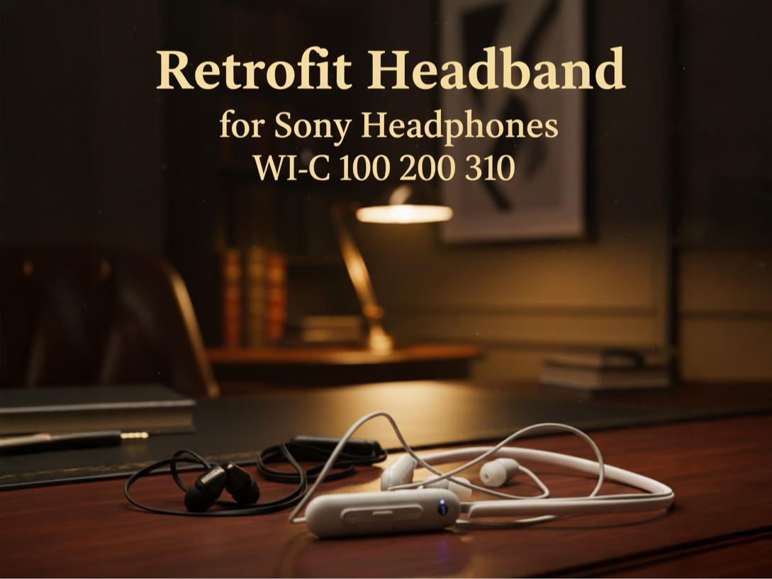 Retrofit Headband for Sony  WI-C 100 200 310