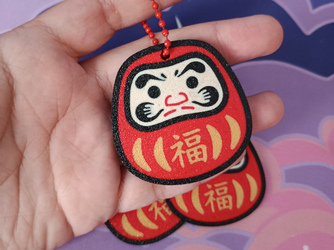 Llavero Muñeco Daruma