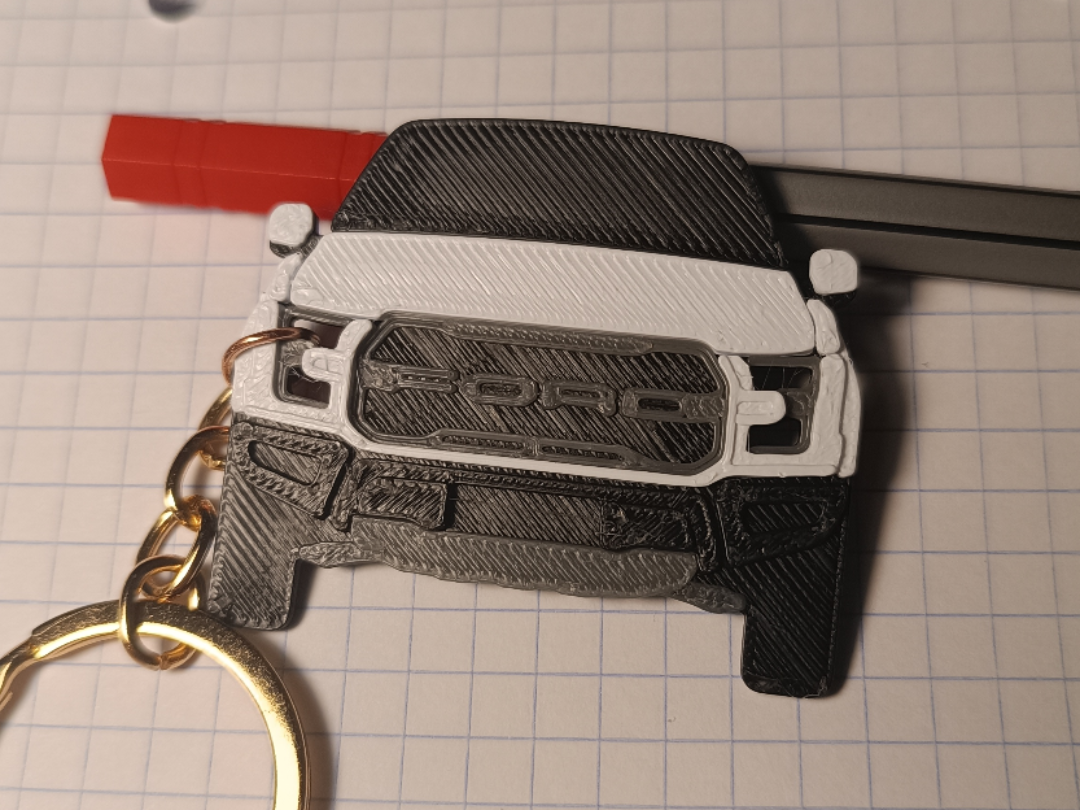 Ford F-150 XIII Raptor (2013) keychain
