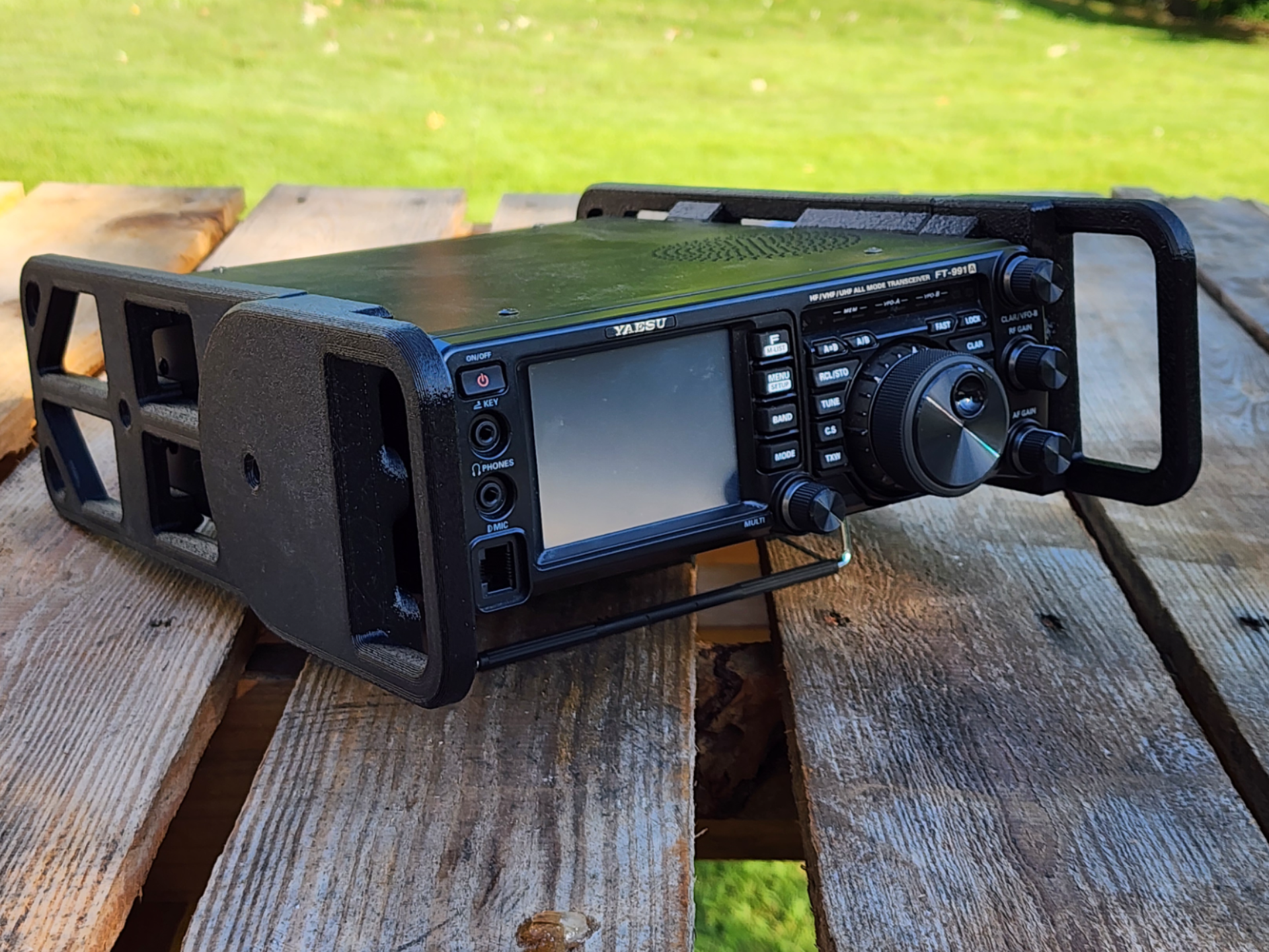 Yaesu FT-991A Protective Side Rail and Handle
