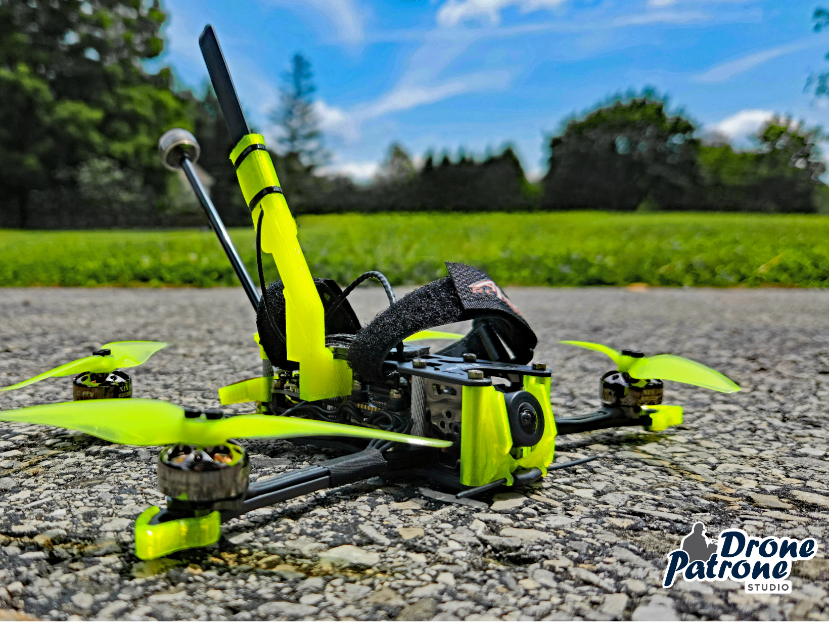 TrueRC Bardpole antenna mount for Flywoo Explorer