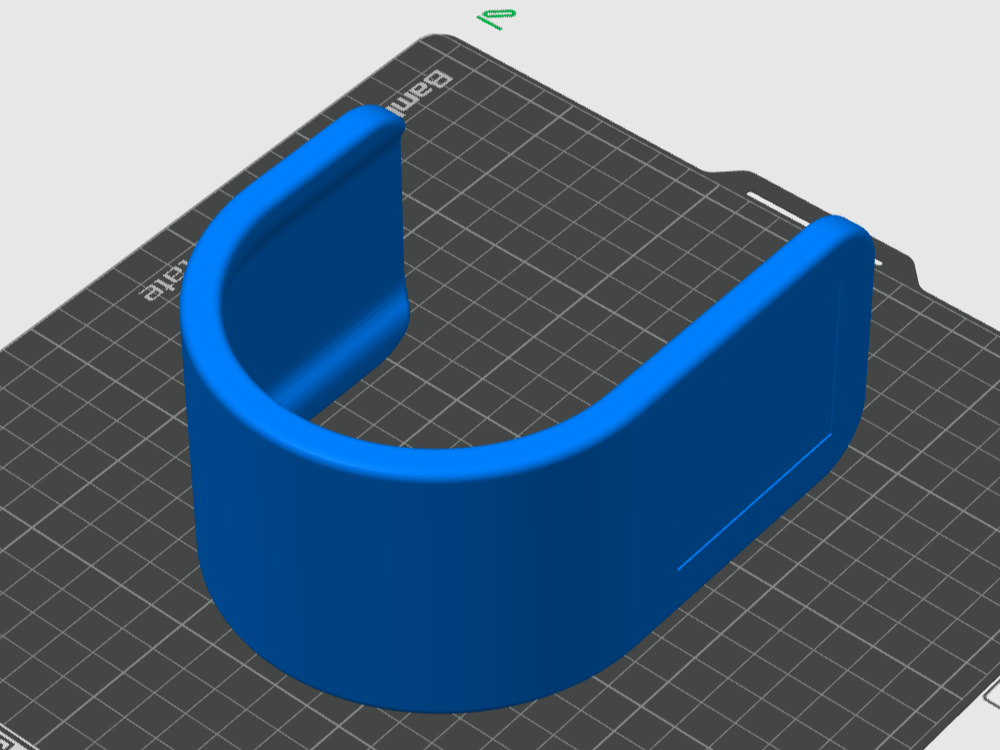 Truggy RC 1/10 - wall holder (tape version)