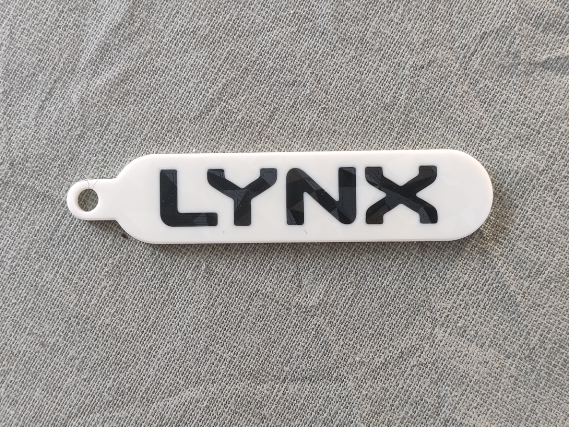 Lynx keychain