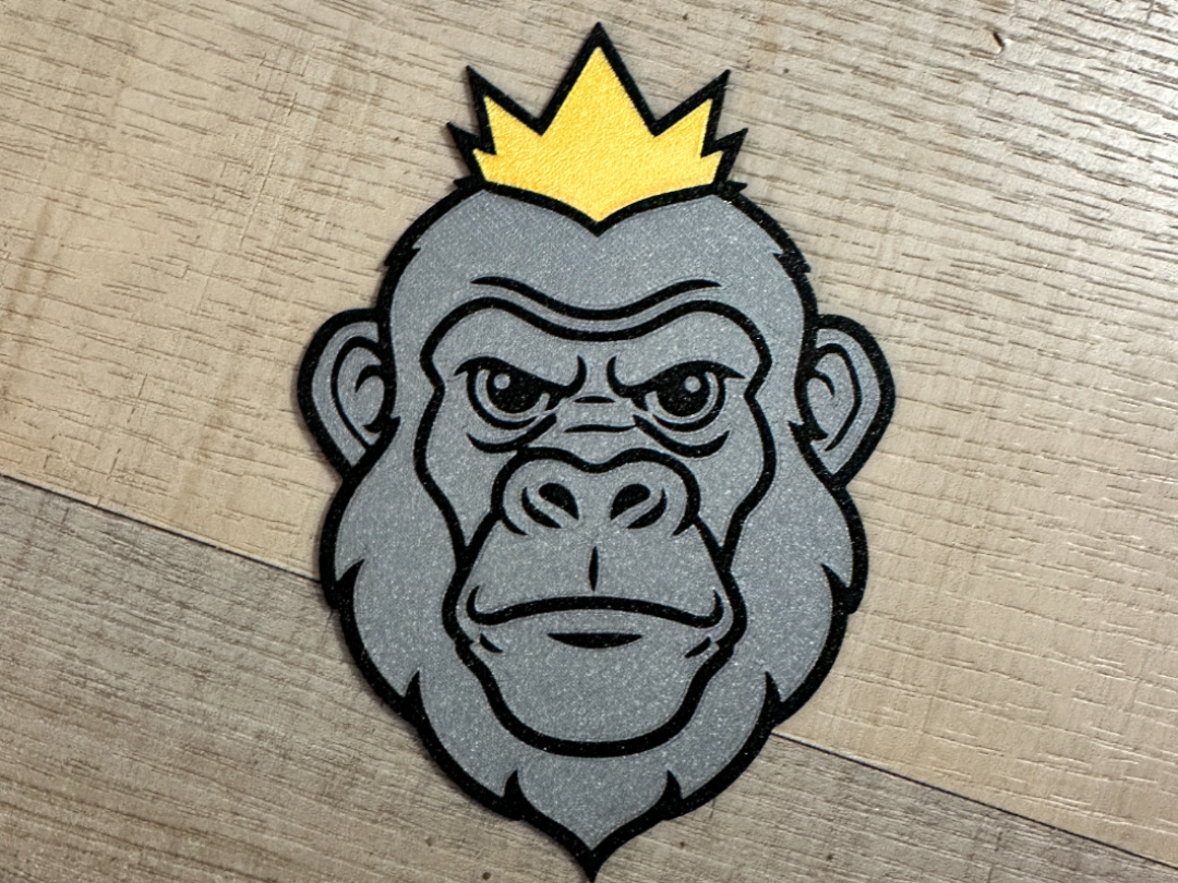 Gorilla Head 2D / Gorillakopf 2D