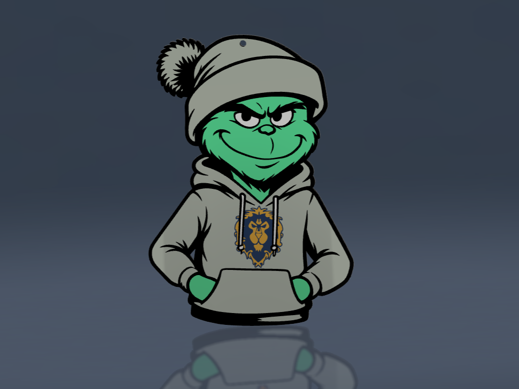 Grinch Ornament - WoW Alliance