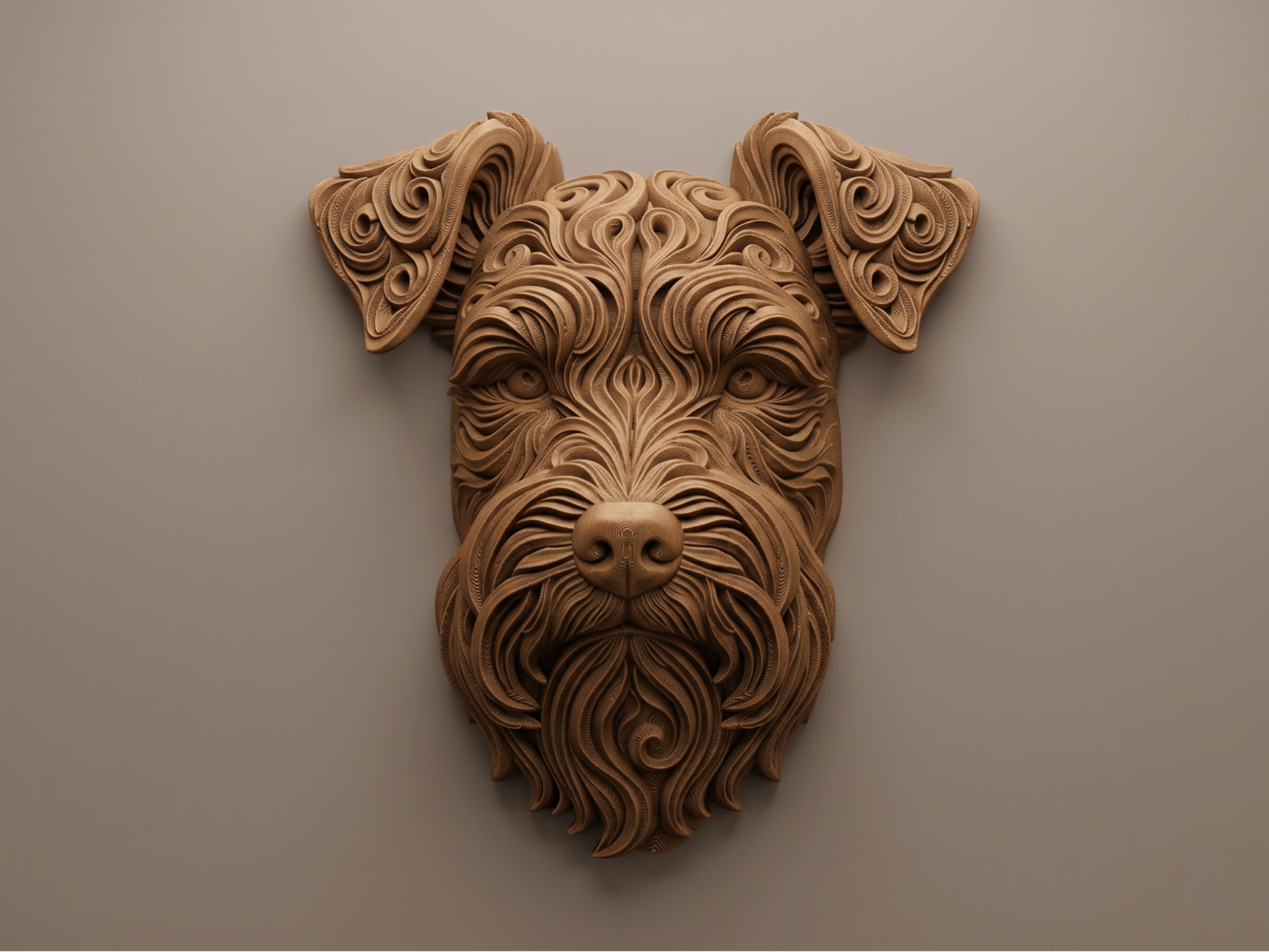Schnauzer Miniatura - Arte de pared