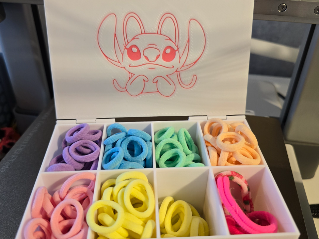 Angel from stitch box/organizer