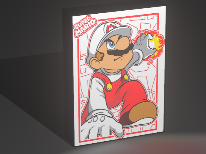 LightBox Mario Fire