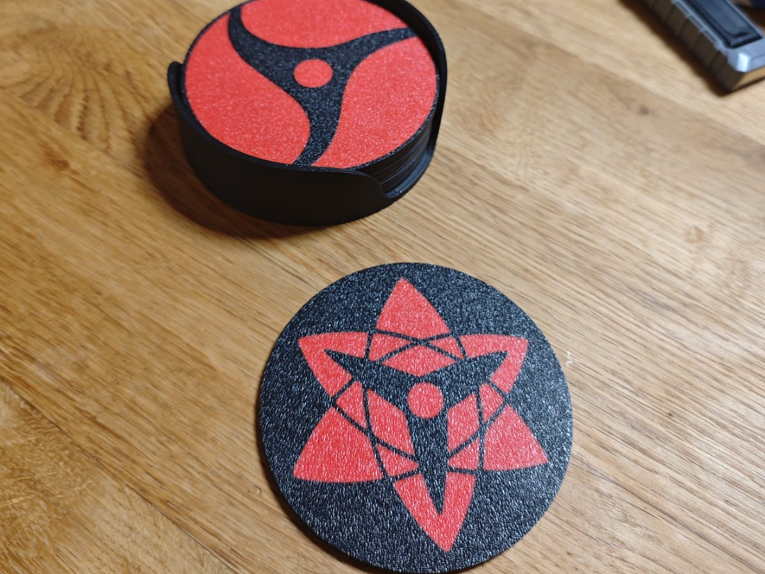 Coaster anime  Mangekyou sharingan Naruto