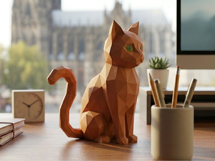 Low-Poly-Cat
