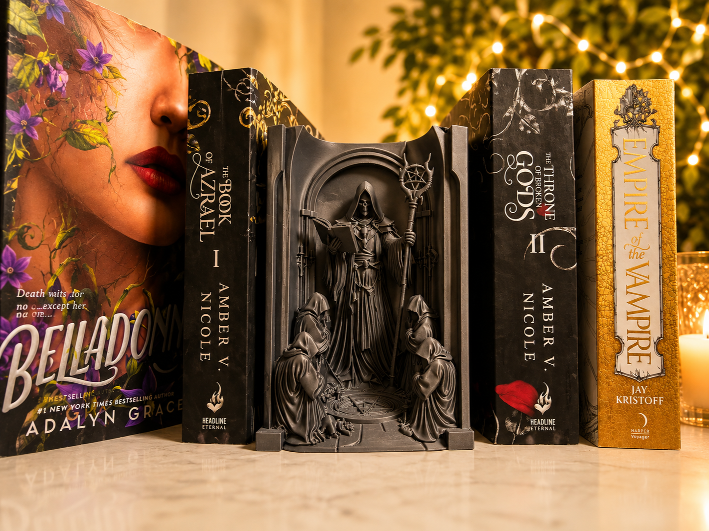 Skull Wizard Booknook