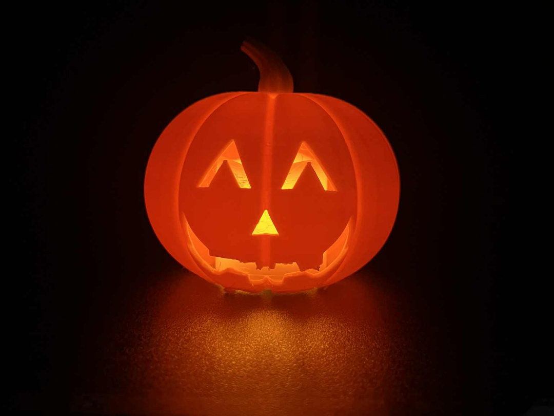 Tea Light Jack-O-Lantern