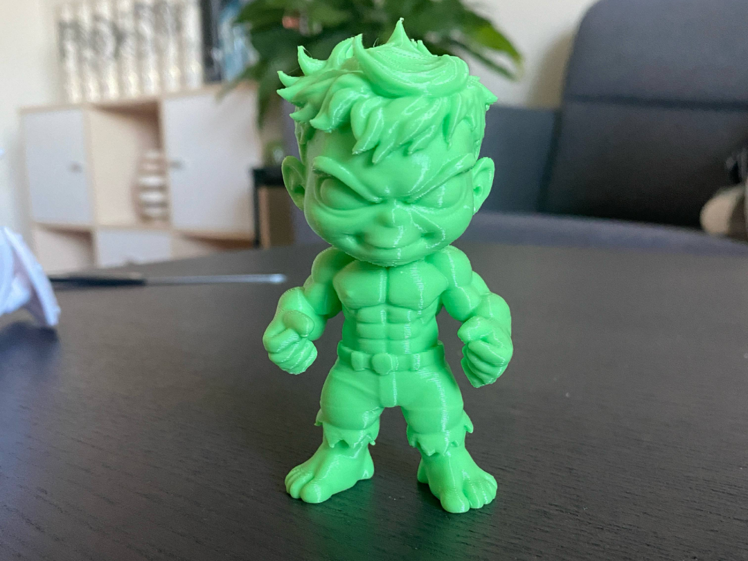 The incredible Hulk chibi style