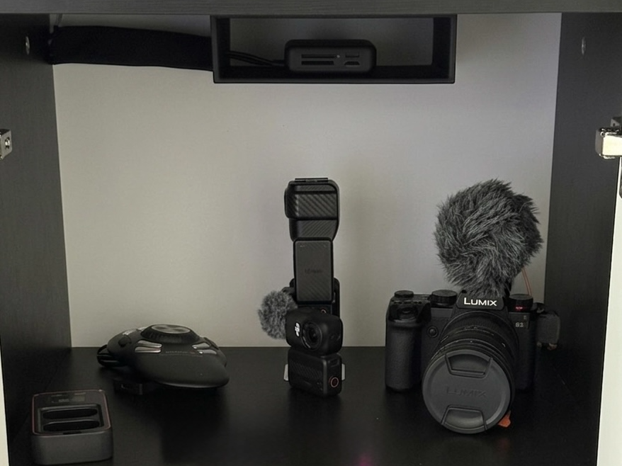 Small Screw-Mounted Storage Shelf