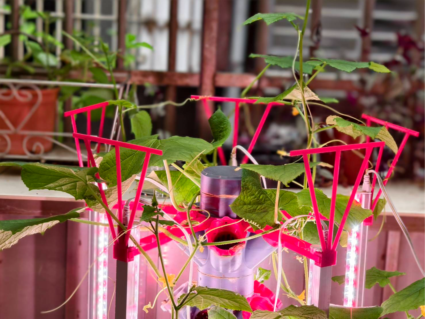 水培塔植物支撑附件(搭配燈架使用)