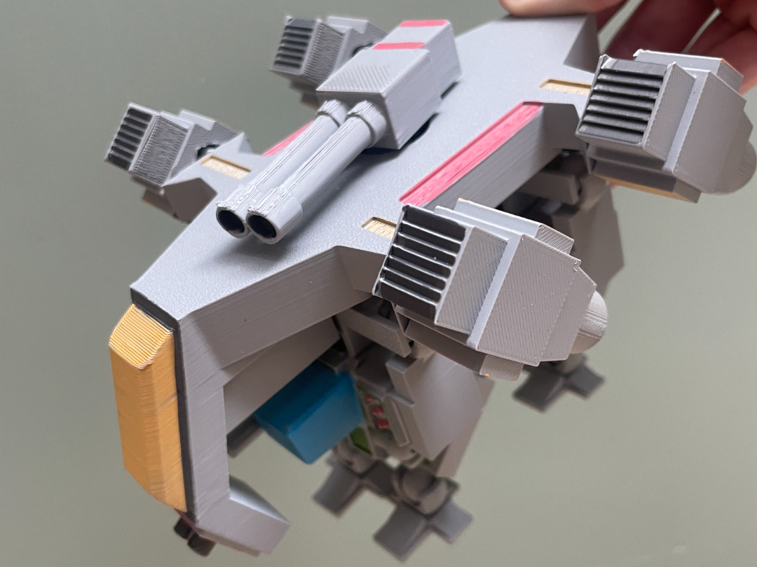 micro mech dropship