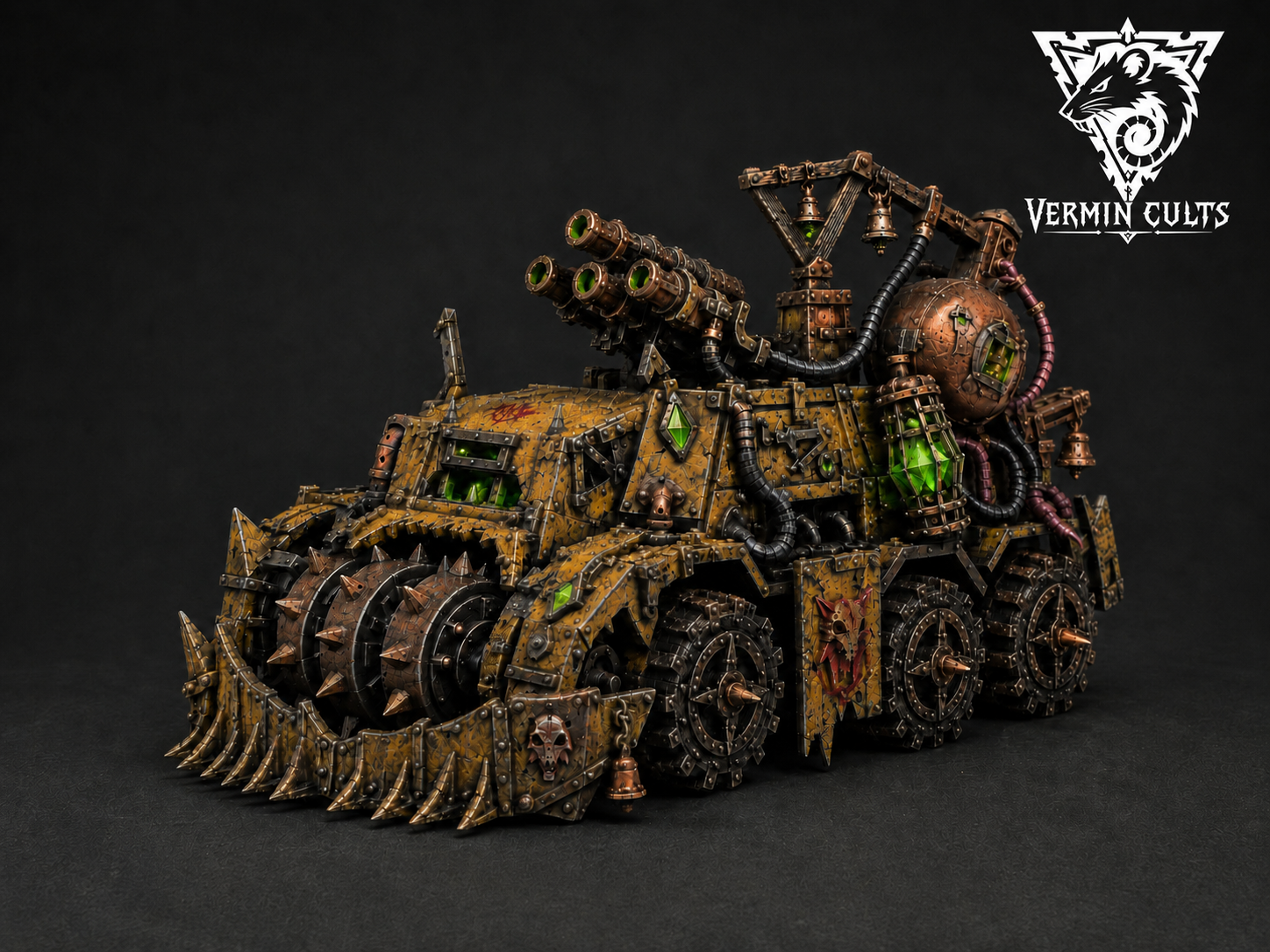 GrimDark Vermin Cults – Warp-Grinder Convoy