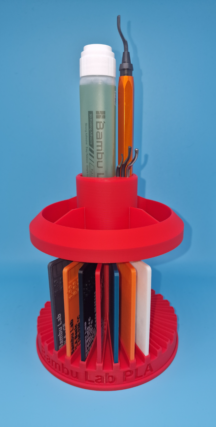 Filament carousel (Bambu Text-Tool)