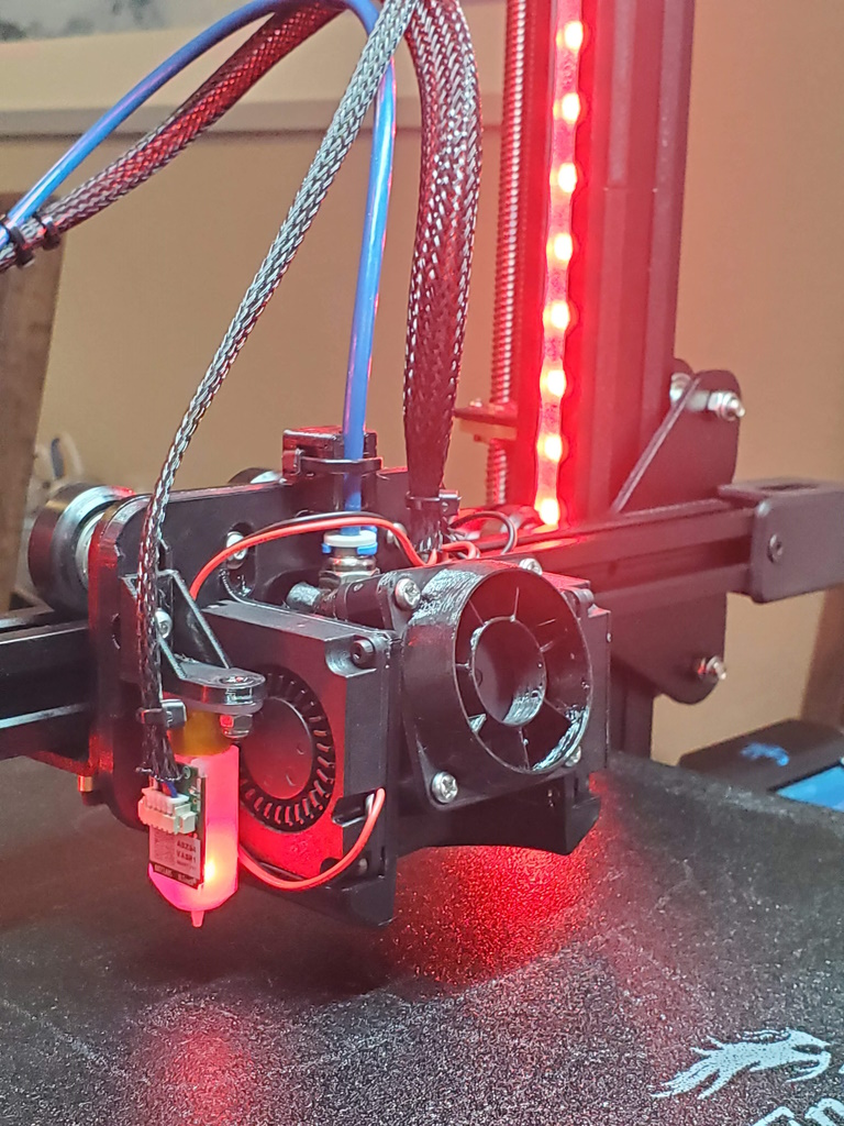 Dual Cooling Fan Upgrade with BLtouch Mount for Creality Ender 3 V2 (Remix)