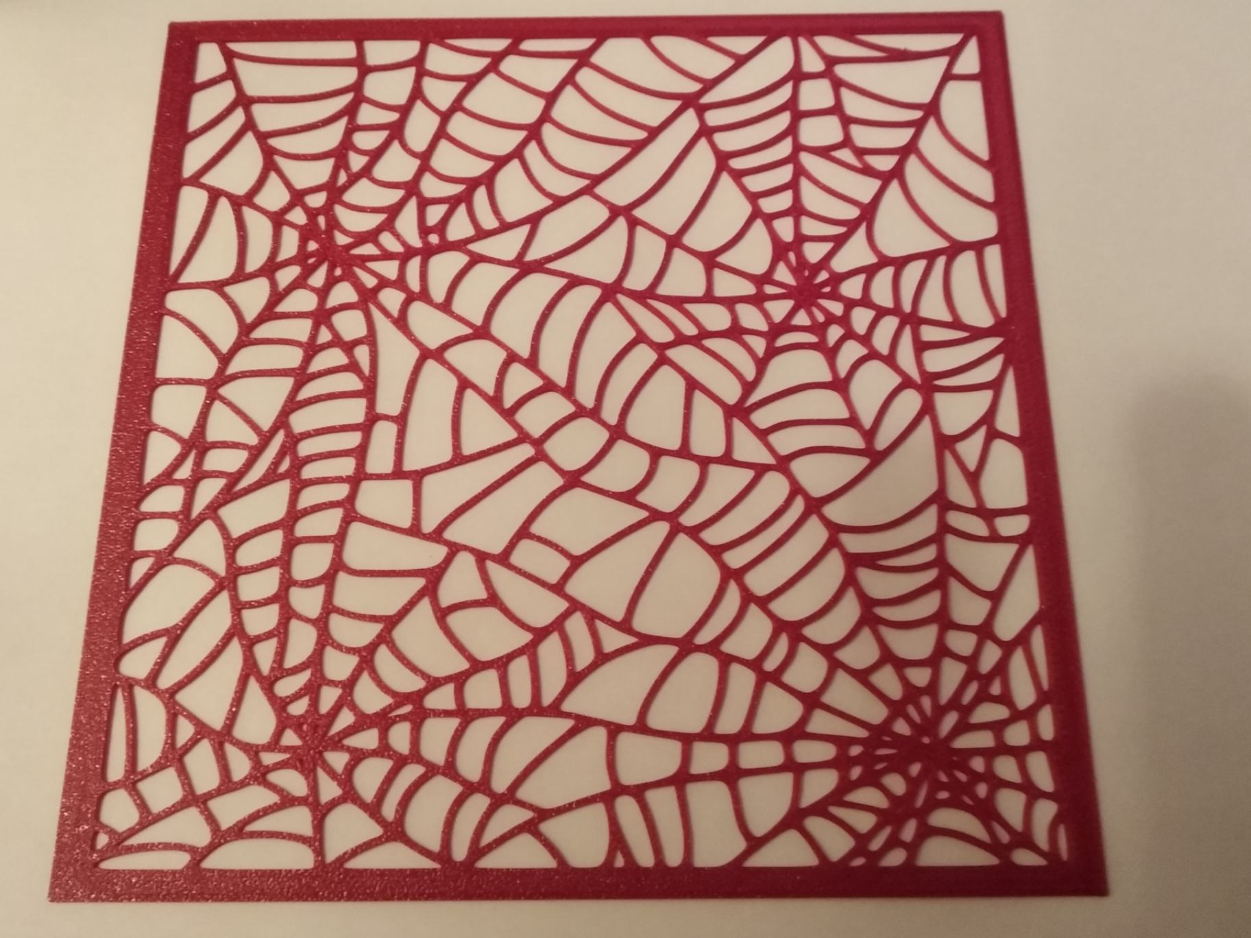 stencil trama ragnatela