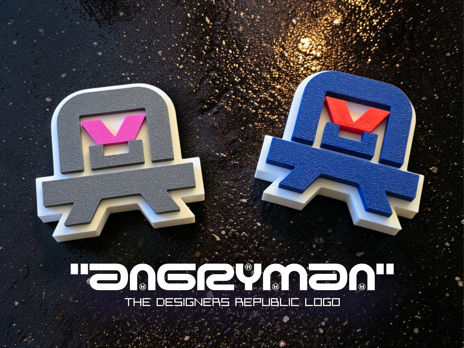 Angryman - The Designers Republic Logo