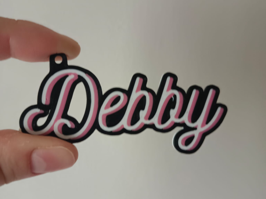Portachiavi nome Debby