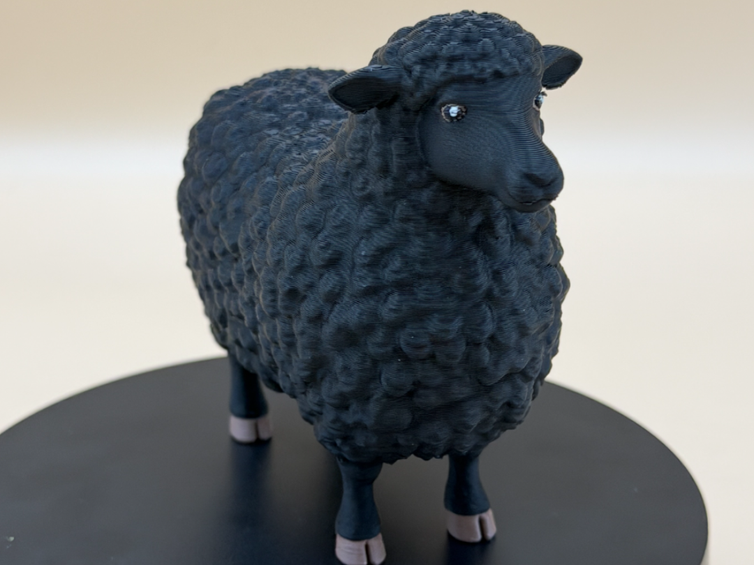 Midnight Fleece Sheep