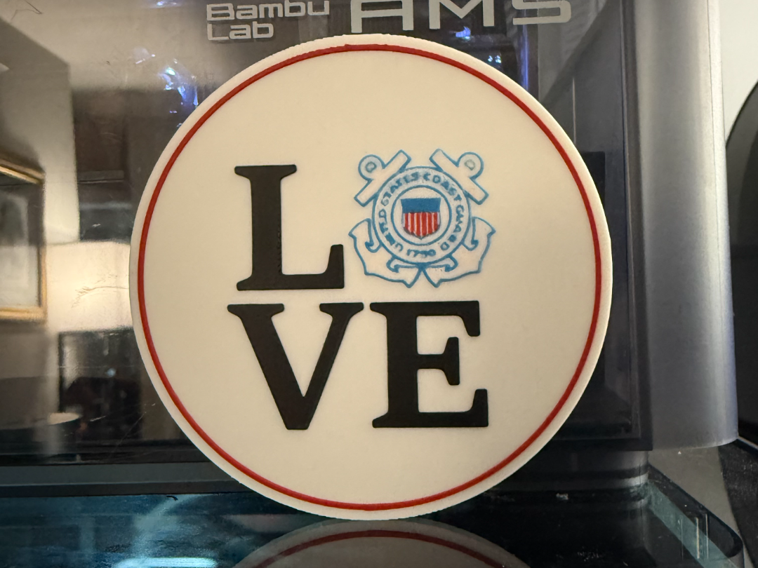 LOVE UNITED STATES COAST GUARD