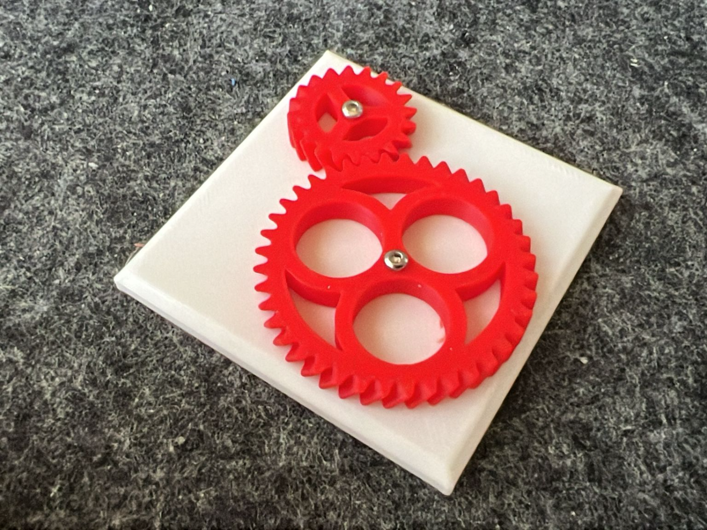 Helical Gear Mechanical Model
