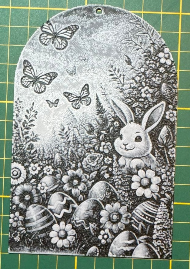cute easter bunny decoration Hueforge, No AMS A22