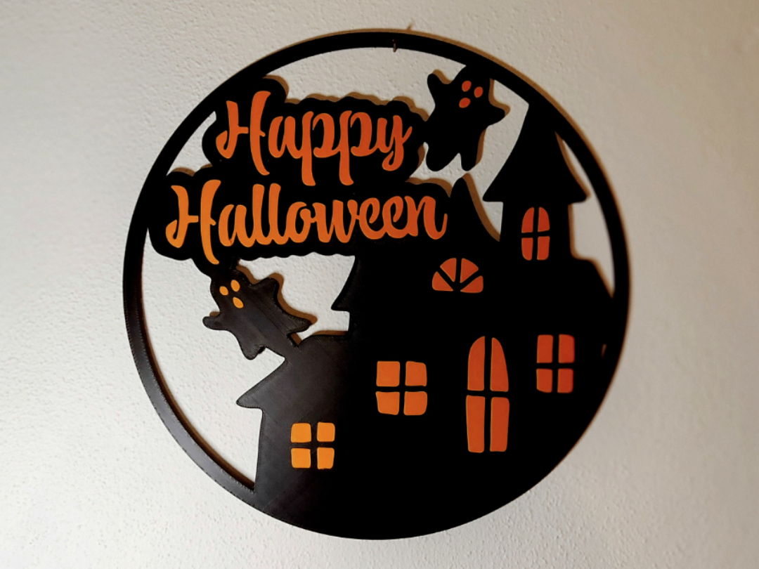 Happy Halloween hanging (even without AMS)