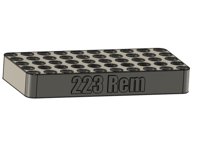 223 Remington 50rds Reloading Tray