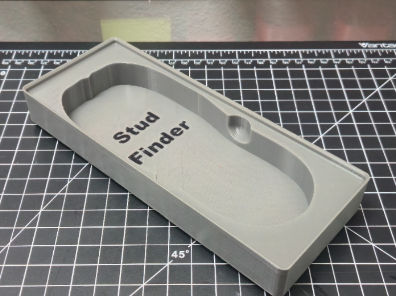 Gridfinity 2x5 Studfinder organizer